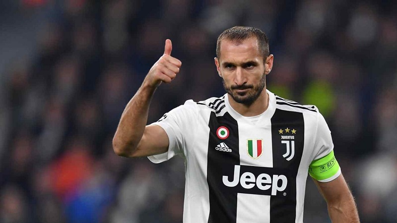 CLB Juventus đang có ý định tái hợp với cựu hậu vệ Giorgio Chiellini